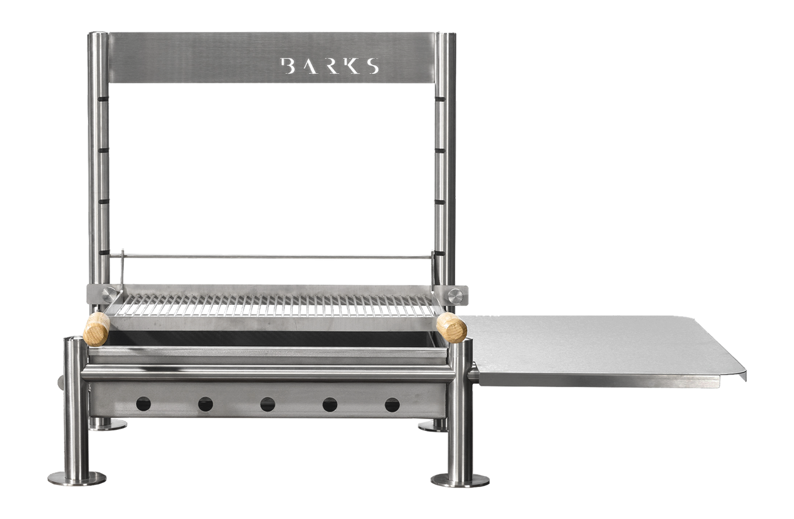 Barbecue Inox - sur pied - haut de gamme