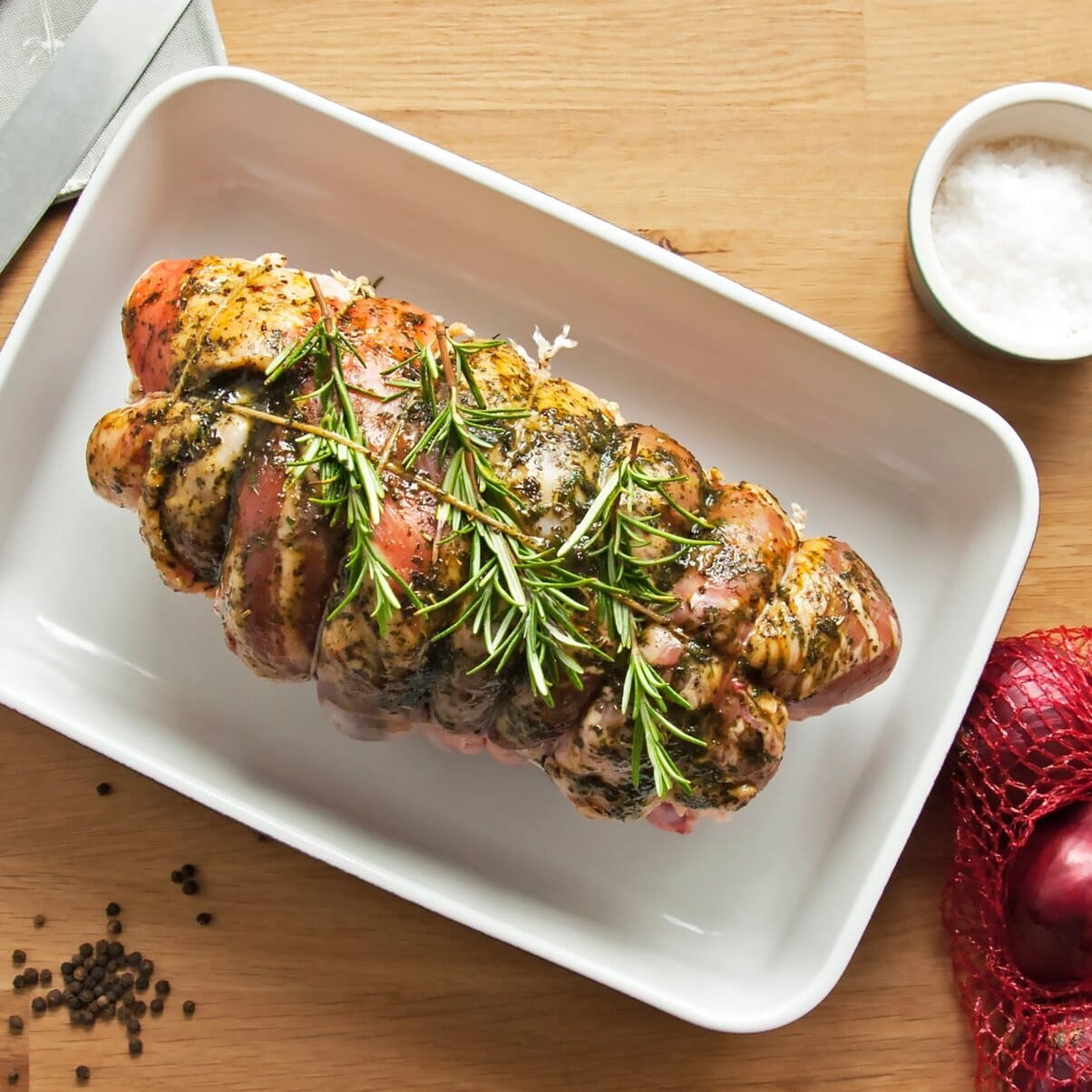 Recette de rôti de porc et sa marinade au café